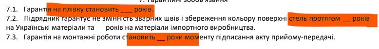 Гарантійні зобов’язання